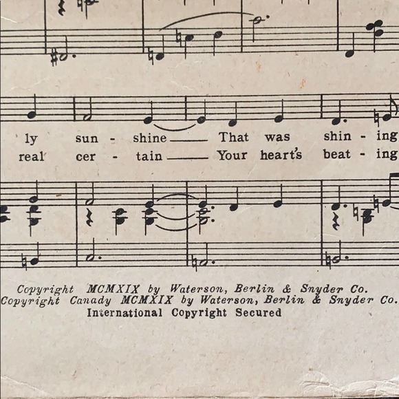 1918 Theater Sheet Music Meet Me In Bubble Land - Picture 5 of 6